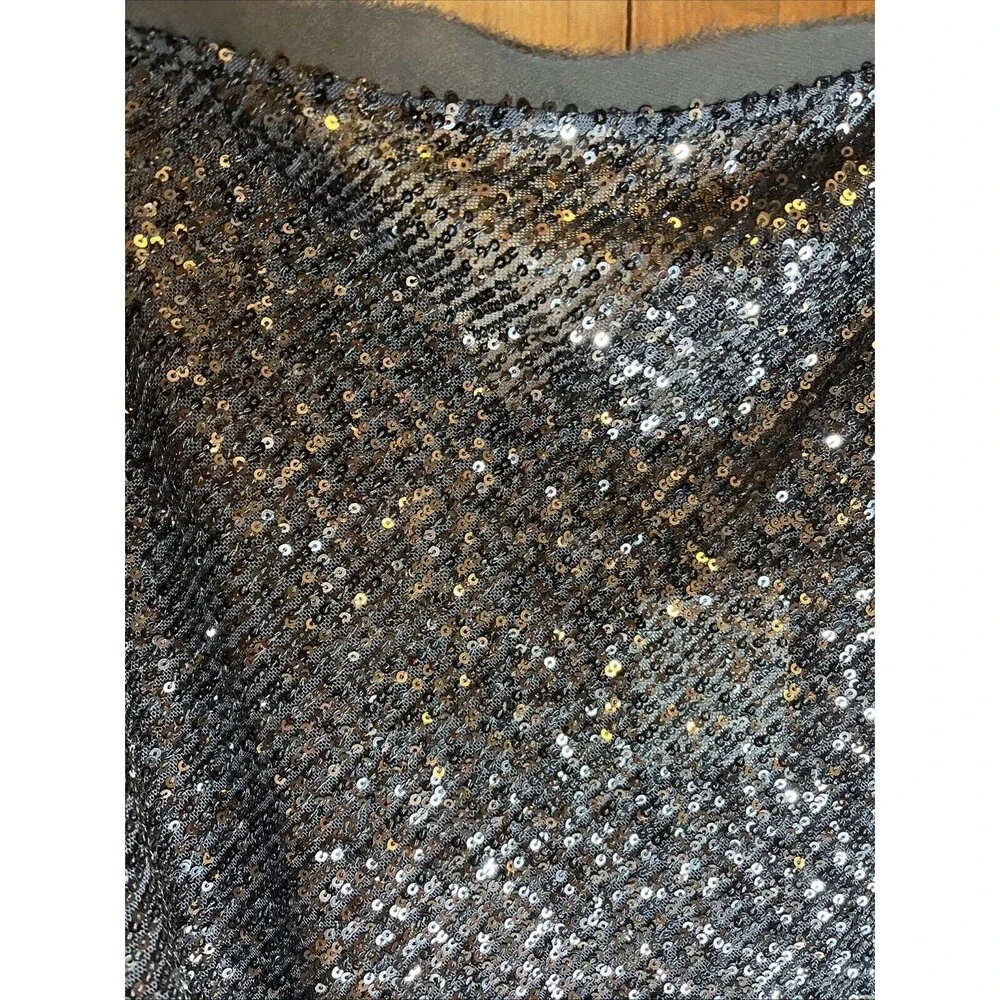 Free People Bodysuit Womens Medium Sequin Spark Party Event Concert 170/96A